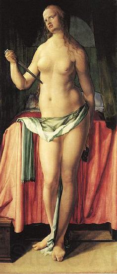 Albrecht Durer Selbstmord der Lukretia Spain oil painting art